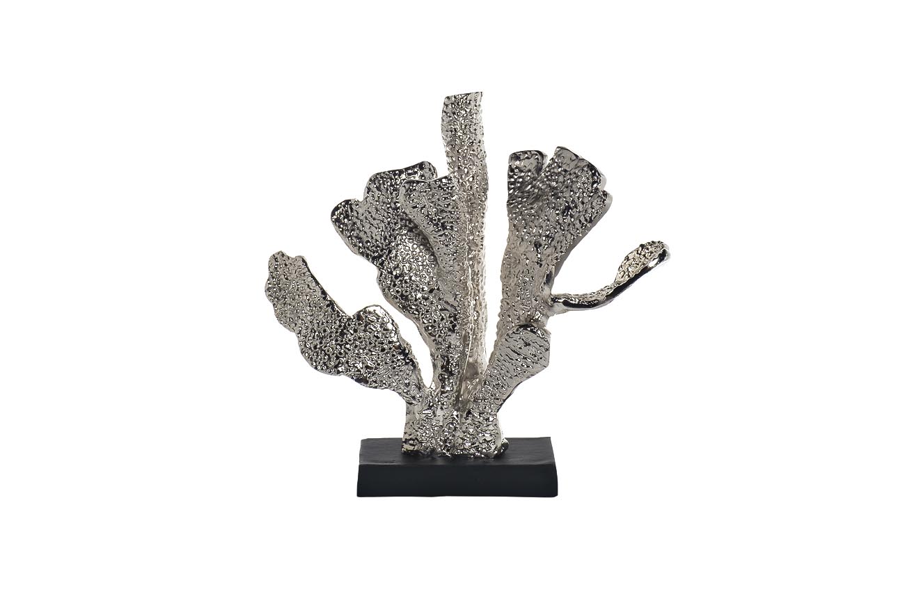 Статуэтка «Листья» серебряная 1