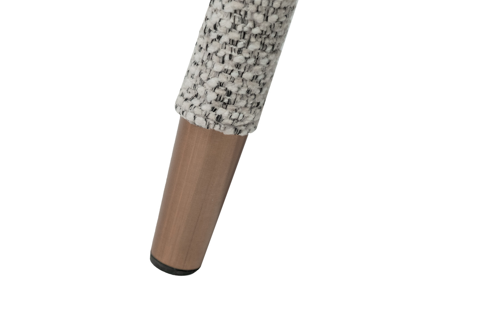 Стул обеденный шенилл белый 5