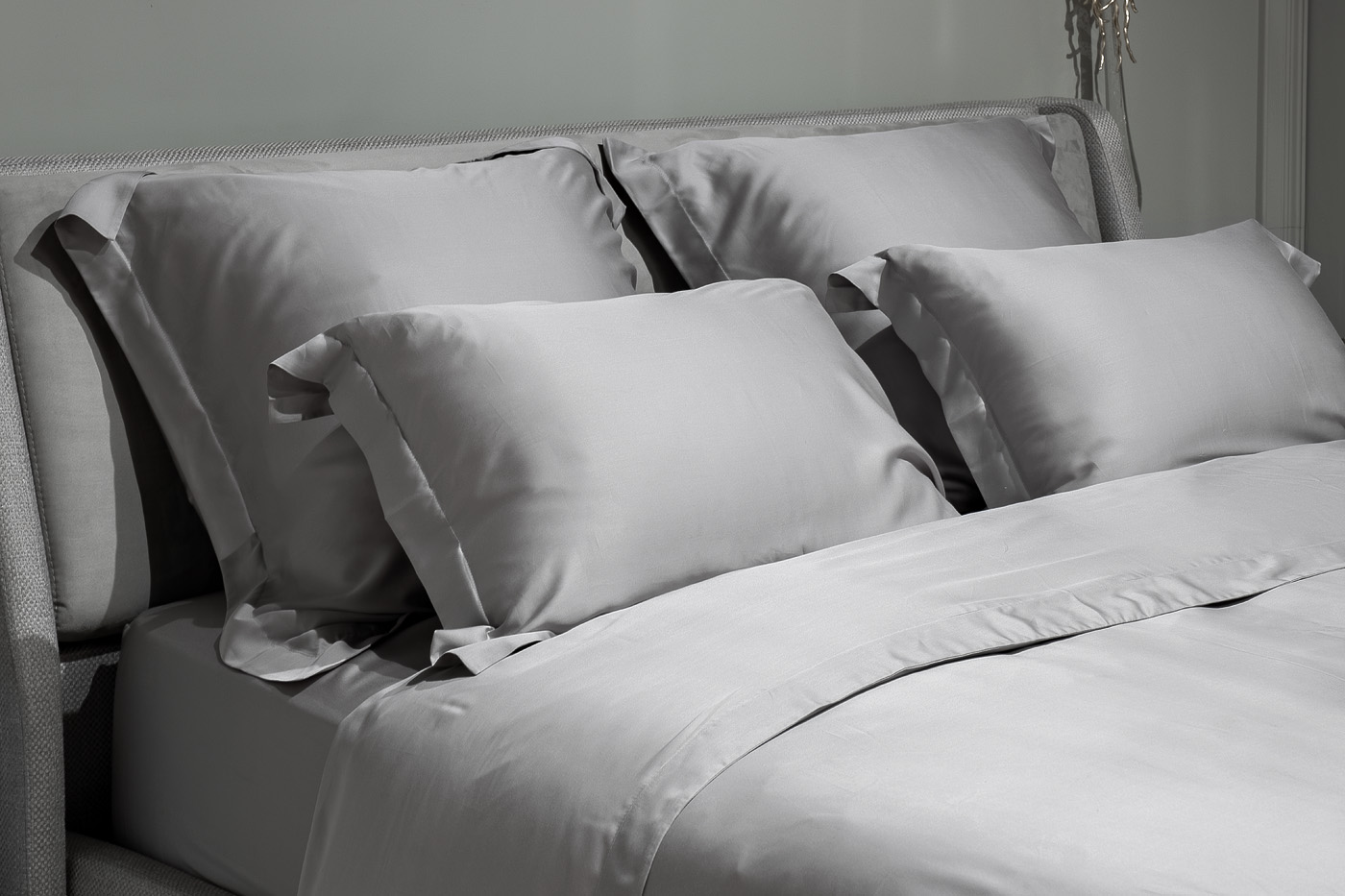 Простыня «Сопрано» 240х250см серая 4