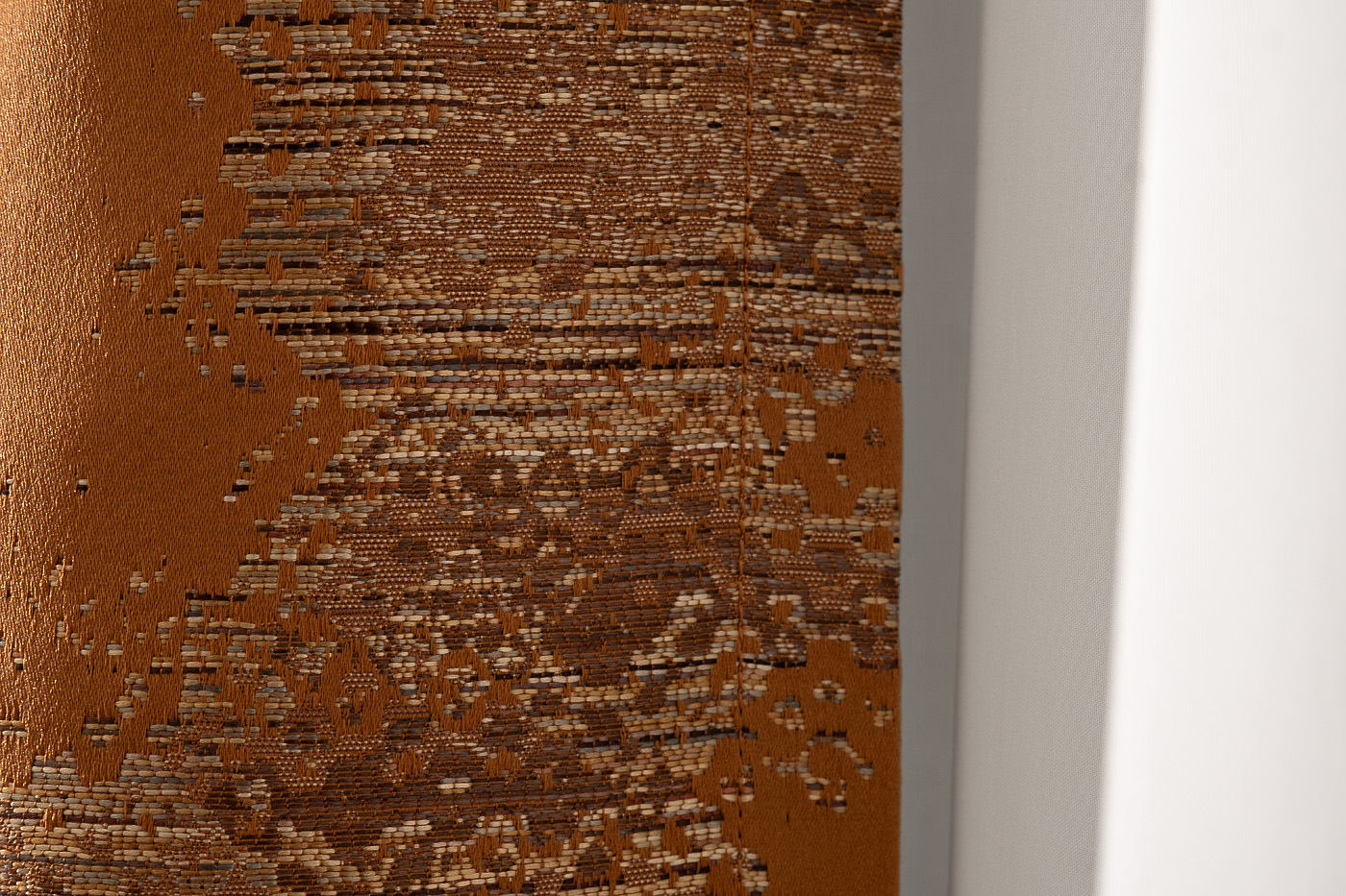 Портьера Bromley 275х260см оранжевая 4