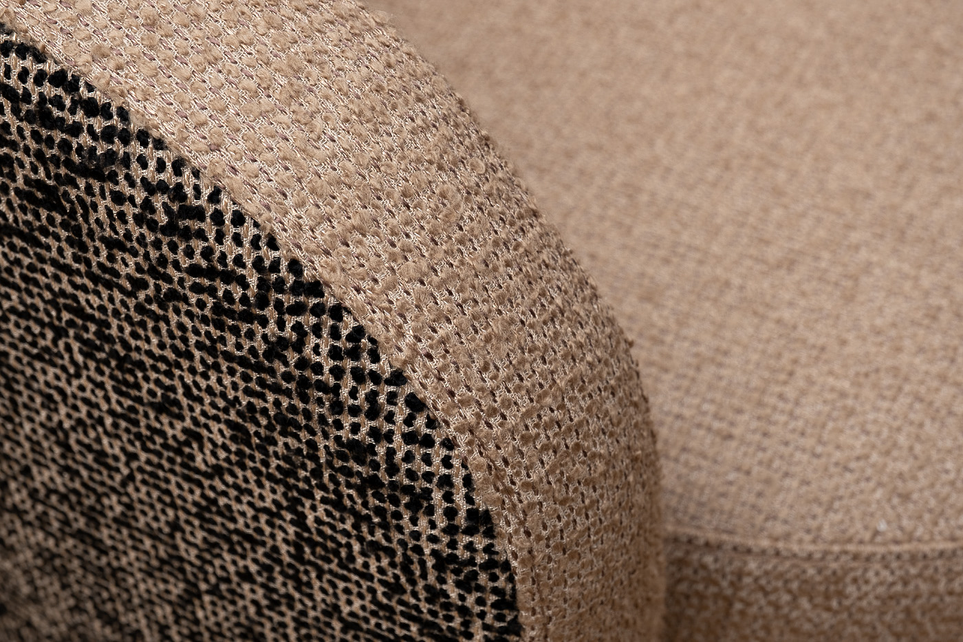 Кресло Наполи(Napoli) вращающееся черно-золотая рогожка 3