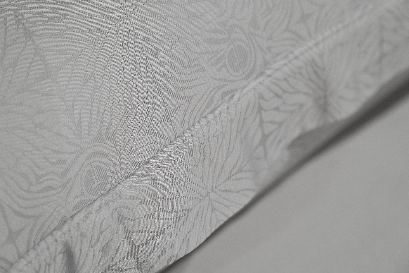 Комплект постельного белья «Муар» евро 220х200см бамбук оливковый 8