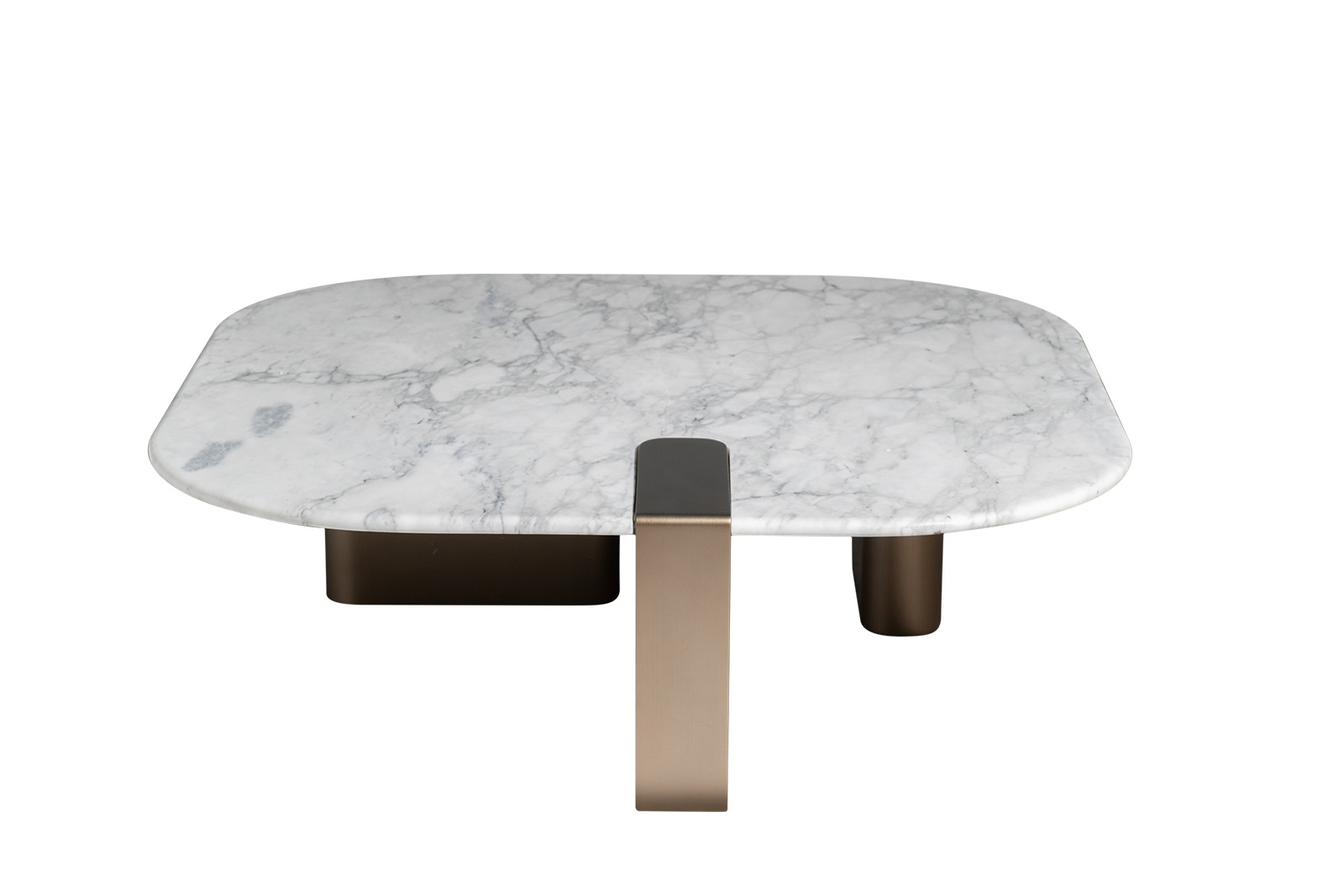 Стол журнальный Brandon мраморный 3