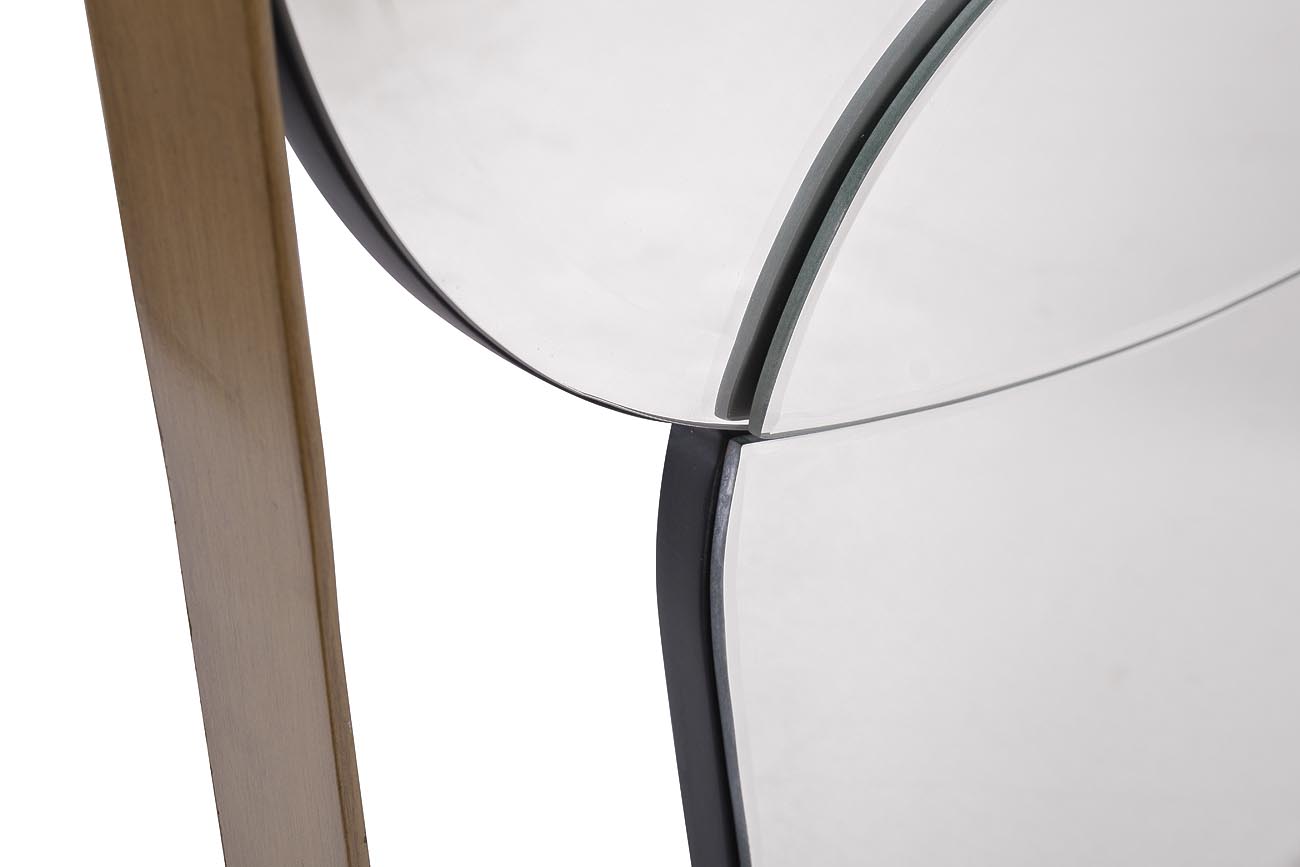 Зеркало декоративное в металлической раме 3