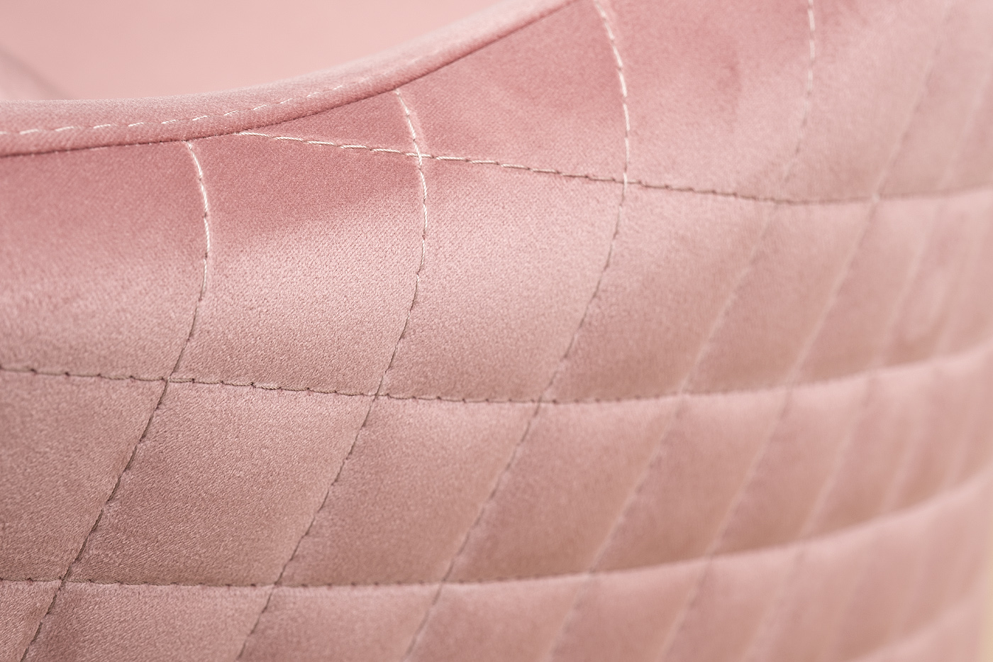 Кресло Верона(Verona) вращающееся велюровое розовое/хром 4