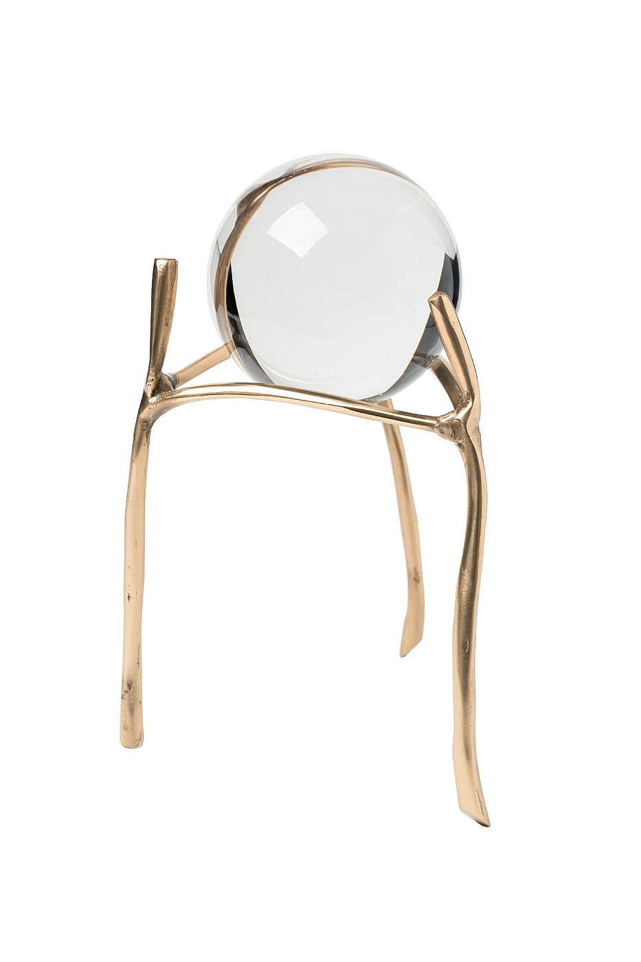 Шар декоративный стеклянный на подставке 1