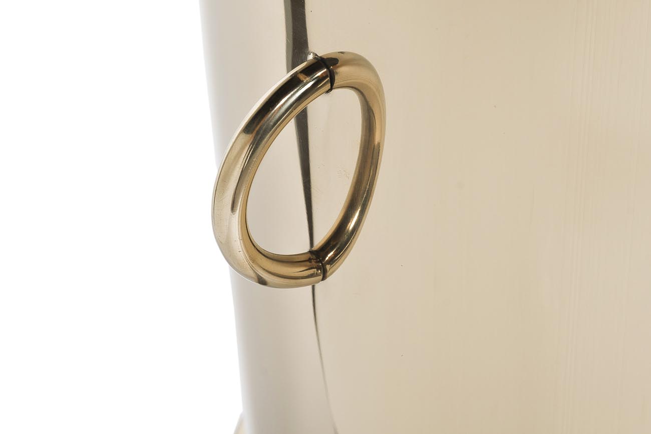 Кашпо напольное (золото) 2