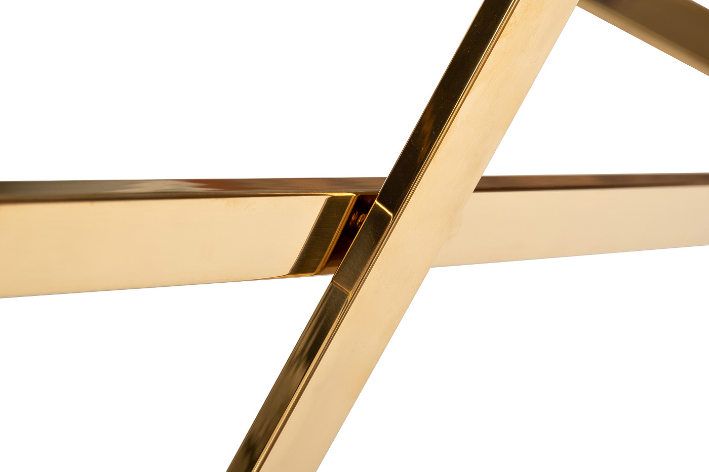 Стол сервировочный зеркальный матовый/золото 5