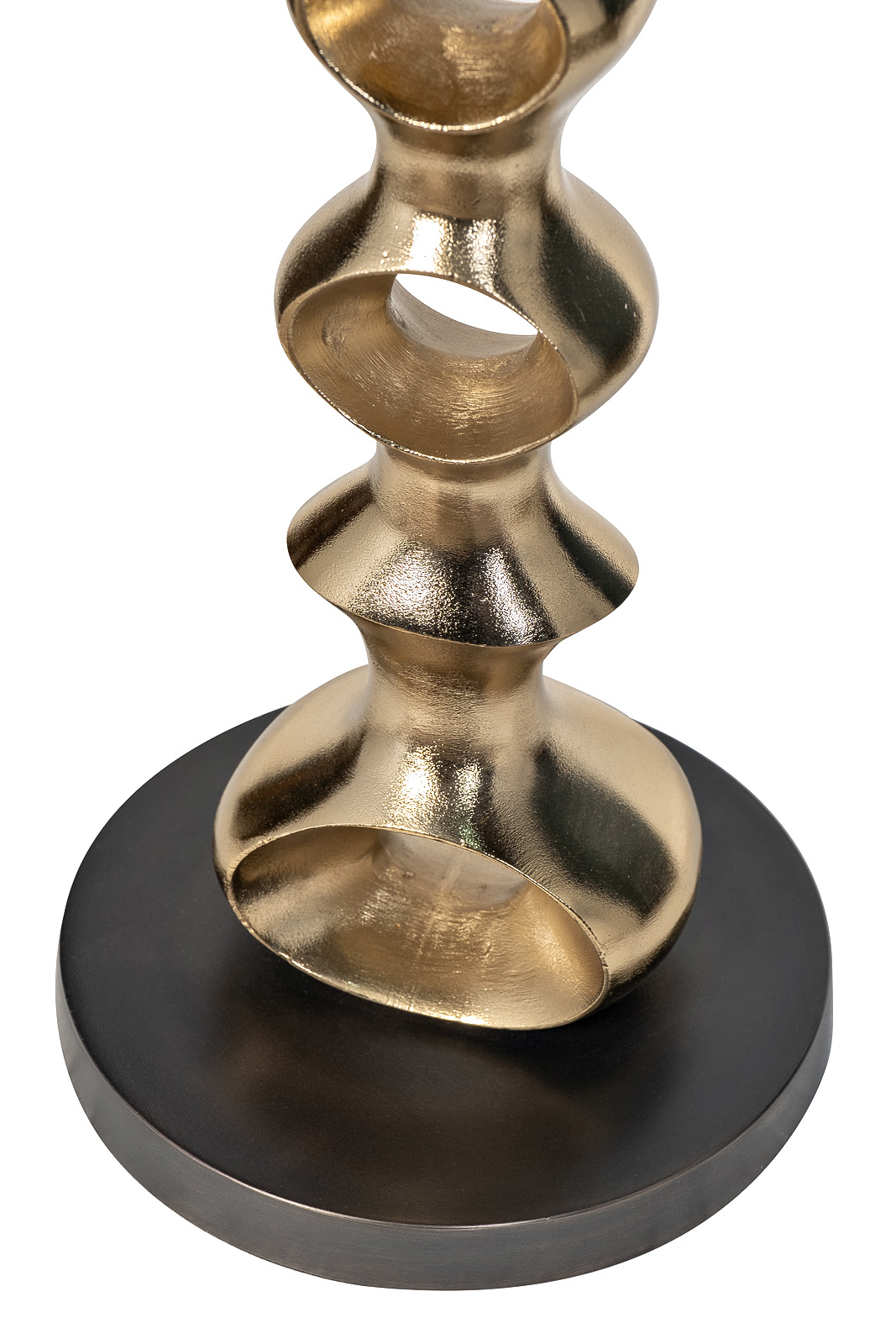 Подсвечник напольный стеклянный 2