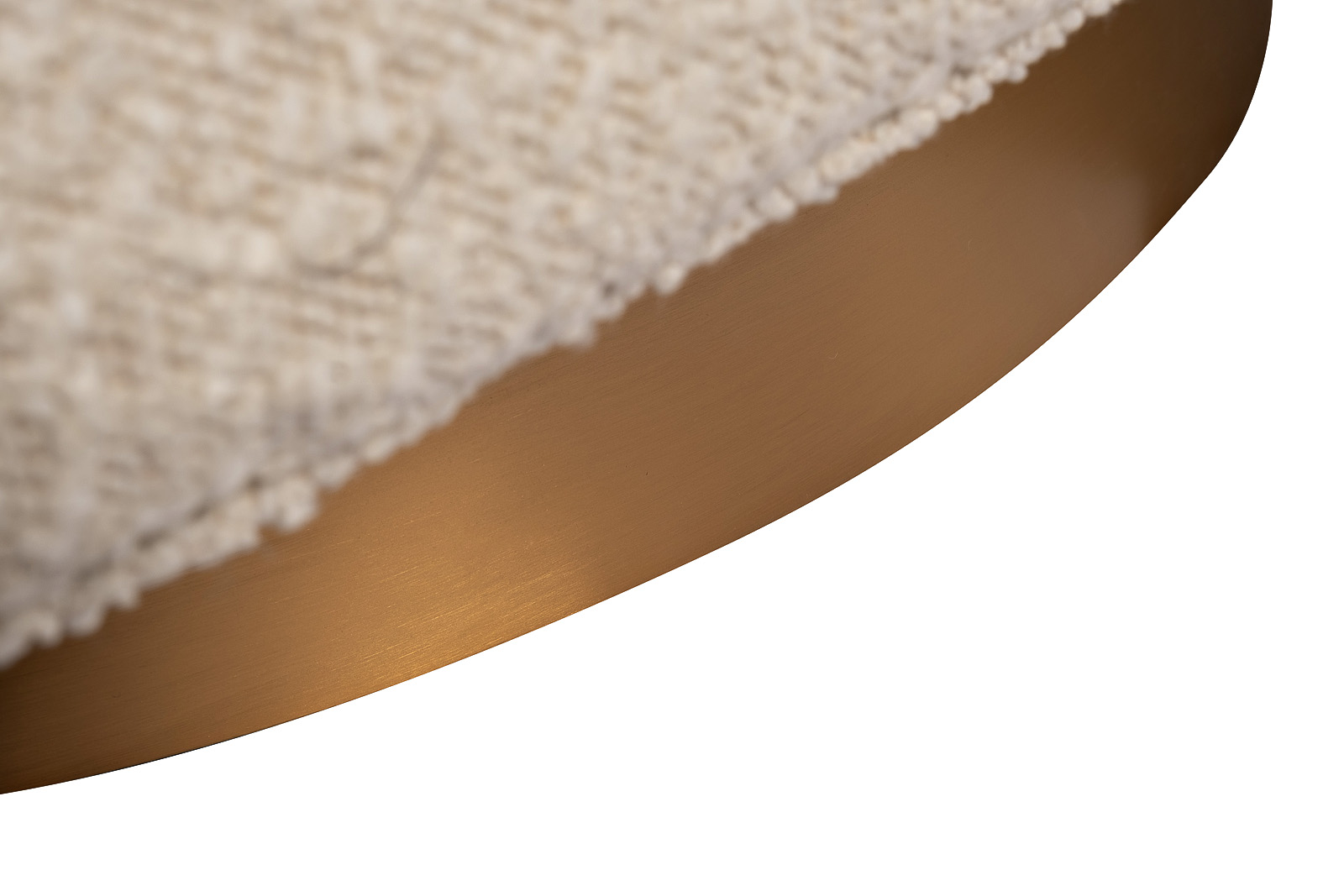 Кресло поворотное букле бежевое 6