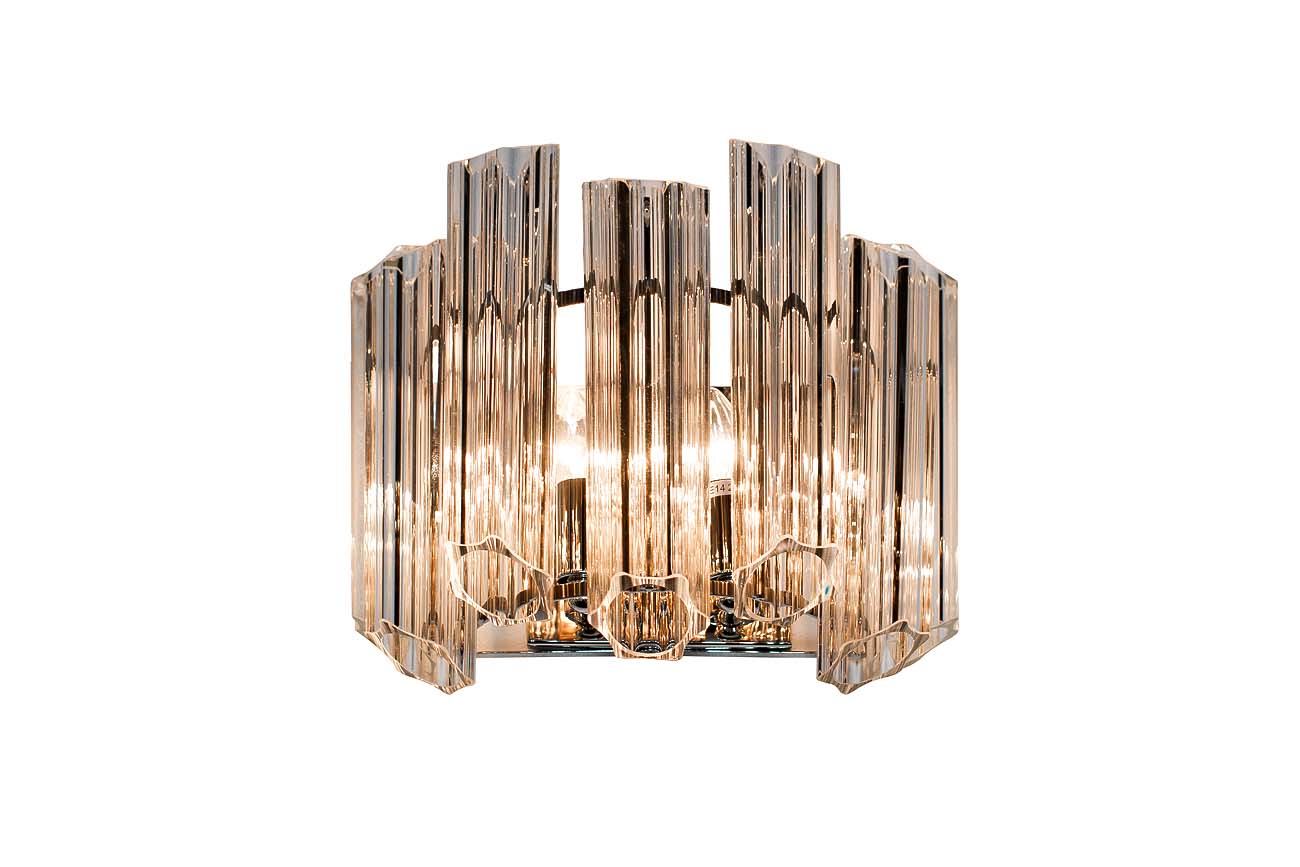 Бра из прозрачного стекла 1