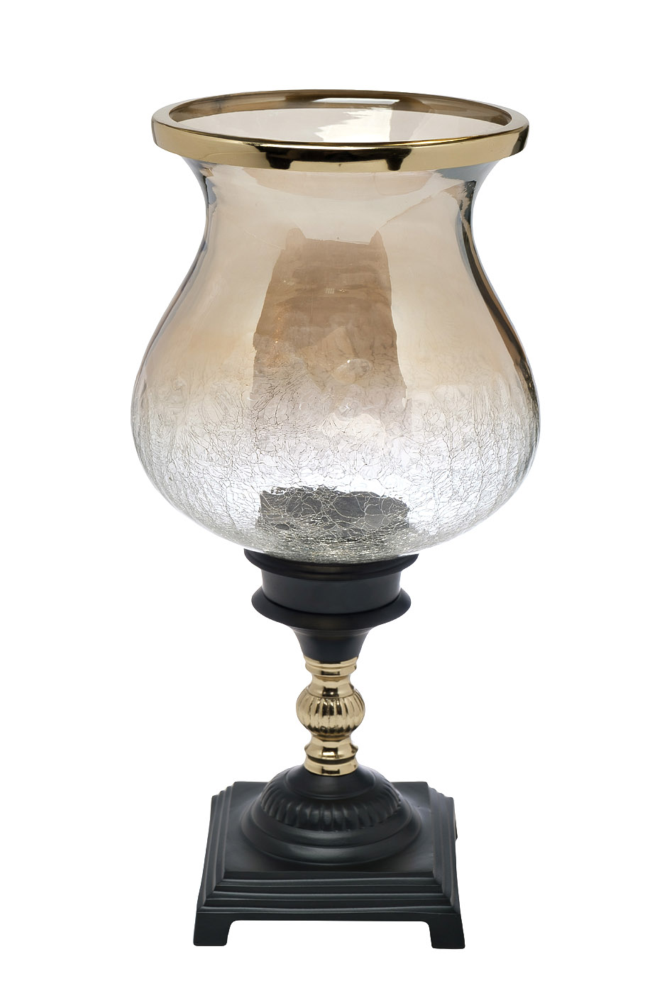 Подсвечник стеклянный «Шах» на подставке 1