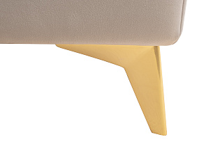 Кровать Siena велюровая бежевая 8 (превью)