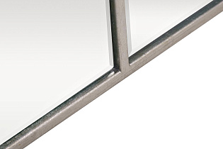 Зеркало прямоугольное в раме цвет хром 2 (превью)