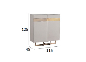 Комод высокий Space с дверцами