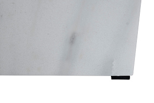 Столик журнальный мраморный белый