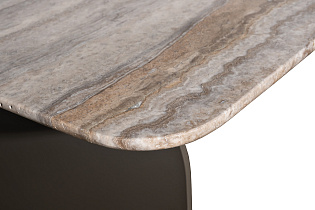 Столик журнальный Арка (Arco) травертин