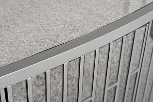 Комод зеркальный двухдверный