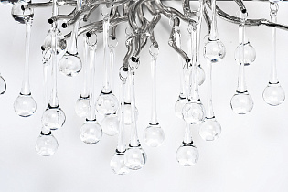 Бра "Капли" хром