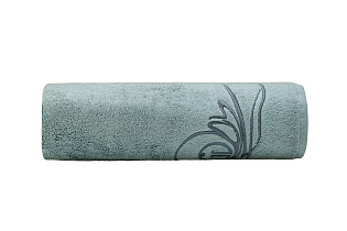 Полотенце "Лирика" 70*140 голубое