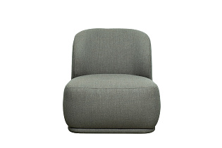 Кресло Capri Basic рогожка темно-серое