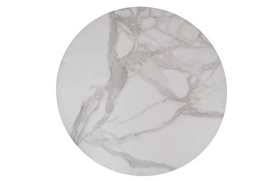 Стол журнальный шпон/мрамор