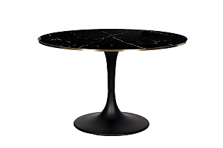 Стол обеденный с мраморным стеклом 1 (превью)