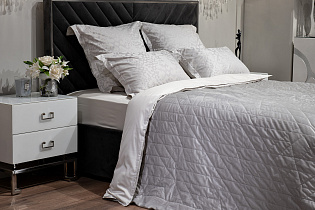 Покрывало Силки (Silky) Ромбо 260х260см со стежкой