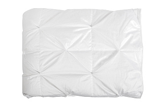 Одеяло "Лира" 140х205см 100% белый гусиный пух
