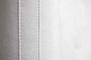 Кровать Комо(Como) с подъемным механизмом шенилл белый