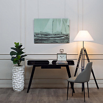 Кашпо белое напольное 4 (превью)