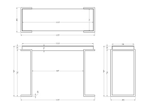 Консоль зеркальная/хром 5 (превью)