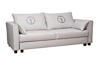 Диван Марко(Marco) трехместный раскладной светло-серый