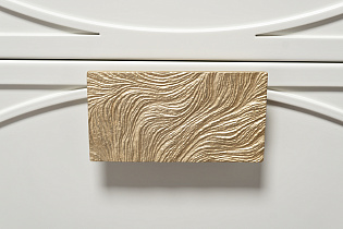 Тумбочка прикроватная с 2-мя ящиками бежевая 4 (превью)