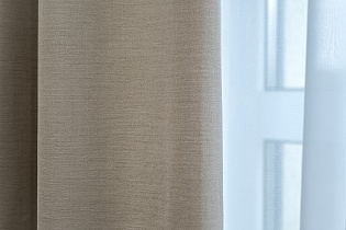 Портьера EUPHORIA 300х260см золотистая