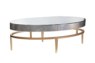 Стол кофейный Futuro серебристый 2 (превью)