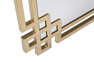 Зеркало прямоугольное в золотой раме 2 (превью)