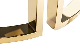 Стол журнальный Garda Decor темн.стекло/золото 3 (превью)