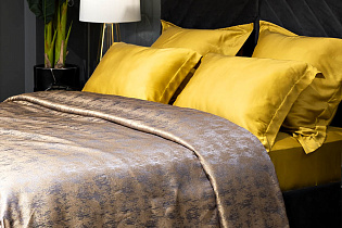 Покрывало Хьюстон (Houston) 260х260см золотое