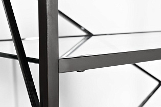 Стеллаж с прозрачным стеклом (хром) 3 (превью)