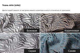 Пуф круглый Мурано(Murano) жаккард синий