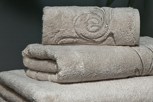 Полотенце «Лирика» 30*50 бежевое 6 (превью)