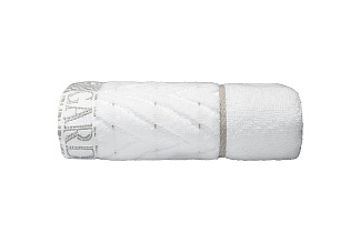 Полотенце «Орсетто» 50*90 белое 2 (превью)