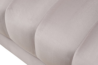 Диван Фабио(Fabio) двухместный велюровый бежевый