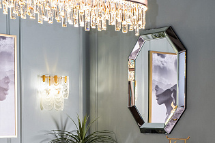 Зеркало декоративное в зеркальной раме 4 (превью)