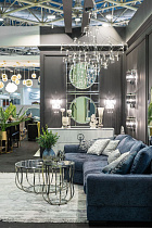 Диван LAZIO трехместный с трапецией левый 2 (превью)