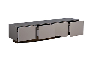 Тумба под телевизор со стеклянной столешницей 3 (превью)