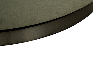 Кресло Верона(Verona) вращающееся велюровое темно-зеленое/бронза