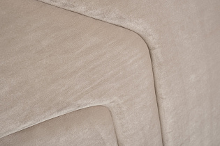 Кровать Lancy велюровая серая