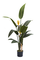 Куст стрелиции искусственный в горшке